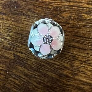 Pandora Bracelet Charm - Pink Flower
